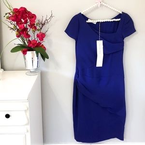 NWT Valentino Crepe Purple Dress Size 6⭐️